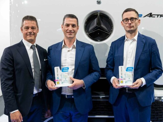 Daimler Truck Italia, LC3 Trasporti e Lidl Italia insieme per un futuro del trasporto a zero emissioni